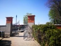 Lícová cihla CL-O – stavba hřbitovní zdi Strážovice